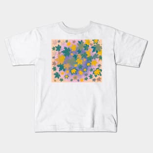 Autumn Leaf Drop Nature Beauty Kids T-Shirt